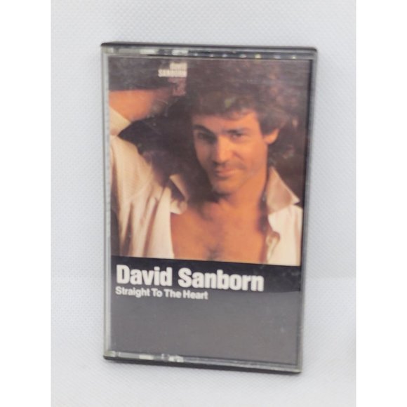 David Sanborn Cassette Tape Straight to the Heart , Tested Works - Picture 1 of 8